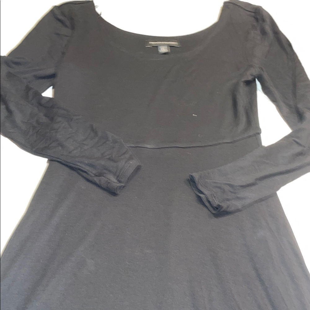 Banana Republic Classic Black Long Sleeve Dress
